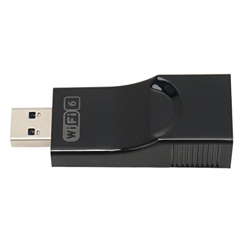 USB WiFi 6 Adapter, 2,4 5,8 G Dual Band 1800 Mbit/s USB 3.0 WiFi Adapter, WPA3 Verschlüsselung Integrierte Dual 2Dbi High Gain Antennen WiFi Dongle für PC für 11 10 von Bewinner