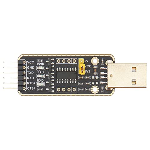 USB zu TTL Adapter, USB zu UART TTL Adapter Typ A Überstrom Überspannungsschutz 6Mbps Serielles Kommunikationsmodul für Win für für OS X, für von Bewinner