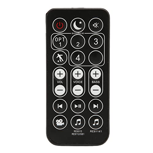 Universelle Soundbar-Fernbedienung, Ersetzte Fernbedienung Passend für Polk Soundbar-System RE6915 RE6915 1 RE8114 1 RE8112 1 RE69151 Universelle Soundbar-Fernbedienung, Ersetzte Fernbedienung Passend für Polk Soundbar-System RE6915 RE6915 1 RE8114 1 RE8112 1 RE69151 von Bewinner