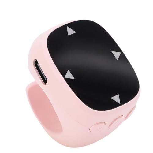 Wireless Bluetooth-Fernbedienung, Multifunktionaler Scrolling-Ring für Tiktok/Video-Aufzeichnung, Seite Turner-Kamera-Fernbedienung, Kompatibel mit Android-Tablet, (PINK) von Bewinner