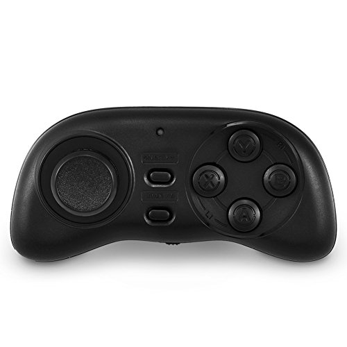 Wireless Game Controller, Bewinner Portable Gamepad mit Fernauslöser, Bluetooth Maus, Wireless Bluetooth Game Controller Joystick Griff für Android, OS, PC Tablet Handy(Schwarz) von Bewinner