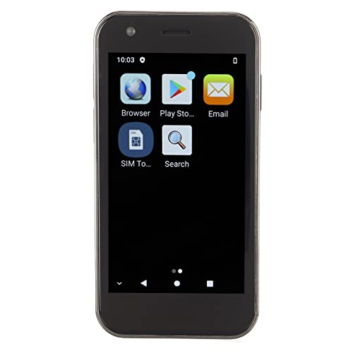 XS12 Super 4G LTE Smartphone, 4 GB RAM 32 GB ROM Dual-SIM-Handy, 3,0-Zoll-Taschenhandy, Android 10.0 Entsperrtes Kinderhandy, 2000-mAh-Akku von Bewinner