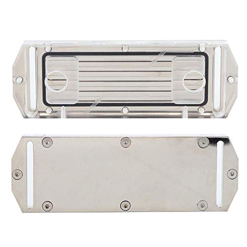 Bewinner1 PC-Kühlblock, G1/4-Wasserkühlblock Kupfersubstrat mit eingebautem Dichtring Wasserkühler Kühlkörper-Systemunterstützung für 4-Speicher-Kühlkörperweste Bewinner1 PC-Kühlblock, G1/4-Wasserkühlblock Kupfersubstrat mit eingebautem Dichtring Wasserkühler Kühlkörper-Systemunterstützung für 4-Speicher-Kühlkörperweste von Bewinner1