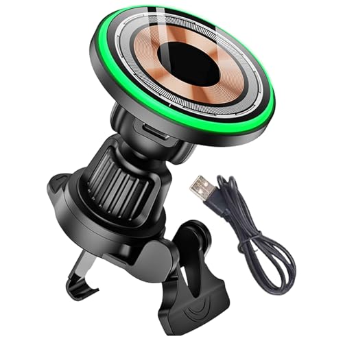 Bexdug Auto Mount Ladegerät, drahtloses Auto -Ladegerät - Magnetisches Telefon Stand Car Ladegerät - 360 ° Rotation schneller Ladung sicherer Stabiler starker Halter für Auto -Vent -Dash Bexdug Auto Mount Ladegerät, drahtloses Auto -Ladegerät - Magnetisches Telefon Stand Car Ladegerät - 360 ° Rotation schneller Ladung sicherer Stabiler starker Halter für Auto -Vent -Dash von Bexdug
