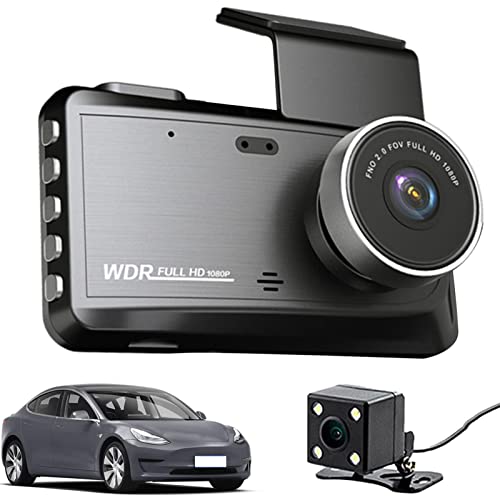 Bexdug Dash-Kamera - 1080P Vorder- und Rückansicht Dual-Kameras, 1296P Smart Rückspiegel,170°-Dashcam-Kamera mit Nachtsicht, Einparkhilfe, 32 GB Speicher von Bexdug