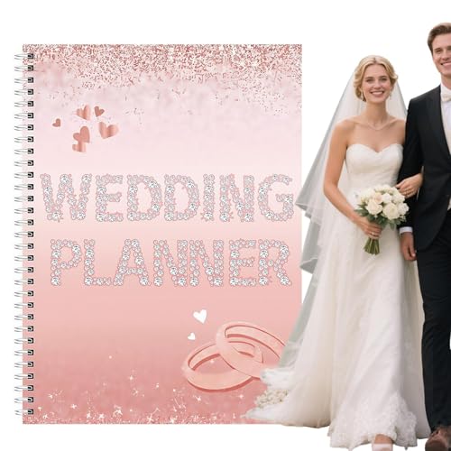 Bexdug Hochzeitsplanungsbuch, Hochzeitsbuchplaner - Hochzeits -Checkliste Planer für - Ästhetisches Notizbuch Countdown Keepsake Stationery Agenda für Verlobungszeremonieempfang Bexdug Hochzeitsplanungsbuch, Hochzeitsbuchplaner - Hochzeits -Checkliste Planer für - Ästhetisches Notizbuch Countdown Keepsake Stationery Agenda für Verlobungszeremonieempfang von Bexdug
