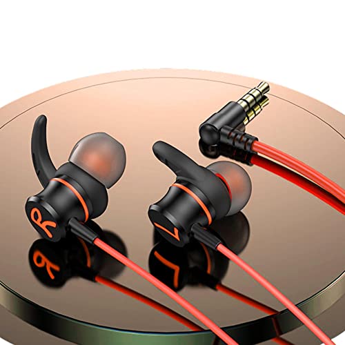 Bexdug Kabelgebundene Kopfhörer, Spielkopfhörer mit Mikrofon, Kopfhörer Stereo Bass 3,5 mm Stecker 8,2 Fuß langes Kabel Rauschunterdrückung für Computerspiele von Bexdug