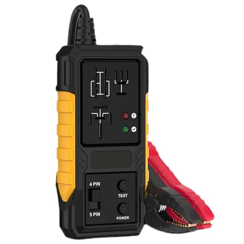 Bexdug Kfz-Relais-Tester - Auto Relais Diagnosegerät - 12V Schnelles Diagnosegerät Mit Hoher Präzision Für Schaltkreisprüfung, Sicherungstest Und Elektrofehlersuche Bexdug Kfz-Relais-Tester - Auto Relais Diagnosegerät - 12V Schnelles Diagnosegerät Mit Hoher Präzision Für Schaltkreisprüfung, Sicherungstest Und Elektrofehlersuche von Bexdug
