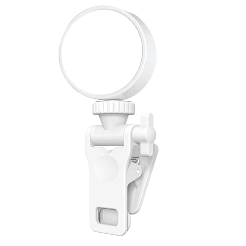 Bexdug Lichtclip-Halterung – rutschfester Monitor-Kamera-Adapter-Clip, tragbare Handyhalterung mit 1/4-Zoll-Schraubanschluss, LED-Lampen-Befestigung für Stativ-Computer von Bexdug