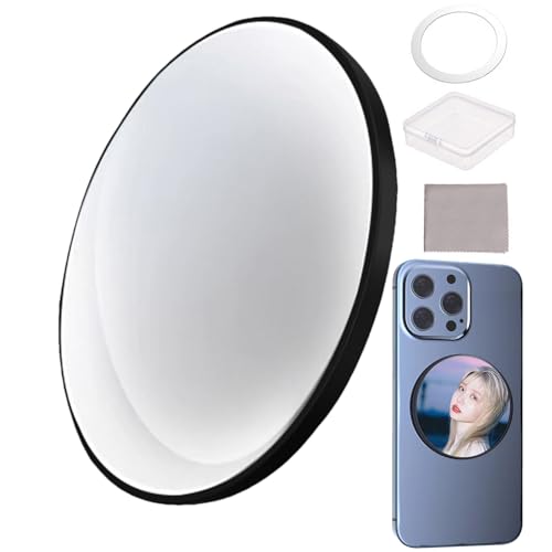 Bexdug Magnetischer Selfiespiegel, Selfie Mirror - Telefonspiegel,2.2 -Zoll -Vlog -Bildschirm für Live -Streaming und Inhaltserstellung spiegeln hochauflösendes tragbares Videotool für die Make -up Bexdug Magnetischer Selfiespiegel, Selfie Mirror - Telefonspiegel,2.2 -Zoll -Vlog -Bildschirm für Live -Streaming und Inhaltserstellung spiegeln hochauflösendes tragbares Videotool für die Make -up von Bexdug