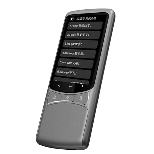 Bexdug Mehrsprachiger Sprachübersetzer - Intelligentes Sprachfoto-Übersetzungstool - 4G-Version - 16 GB - USB - Sprachaufnahmegerät - Übersetzer von Bexdug