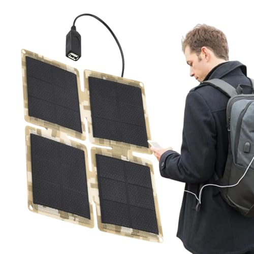 Bexdug Tragbares Solarpanel - Solar Ladegerät Mit Panel | Faltbares Multifunktions-Hochleistungs Campingzubehör Für Sicherheitskameras Smartphones Outdoor-Geräte Bexdug Tragbares Solarpanel - Solar Ladegerät Mit Panel | Faltbares Multifunktions-Hochleistungs Campingzubehör Für Sicherheitskameras Smartphones Outdoor-Geräte von Bexdug