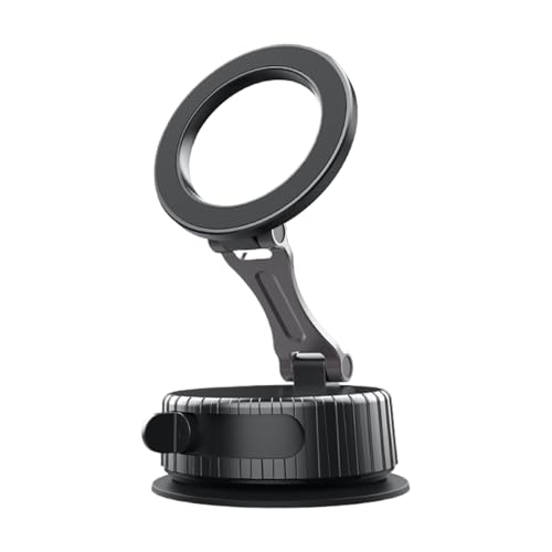 Bexdug Vakuum Telefonhalterung, Saughelfer -Halter | Vakuum magnetischem Telefon Stand Car Mount | Faltbare verstellbare Autos -Innenraumzubehör, starker Magnetschreibtischständer für Glatte von Bexdug
