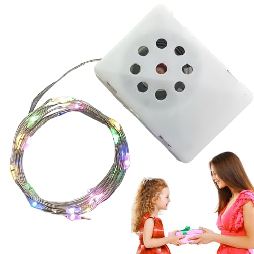 Geburtstags-Sprachnachrichtenrekorder,Geschenk Für Tochter Sohn Ehefrau Ehemann Freunde Mit LED Lichterkette - LED-Lichterkette Für Geburtstagsdekoration Für Mutter Tochter Sohn Ehepartner Geburtstags-Sprachnachrichtenrekorder,Geschenk Für Tochter Sohn Ehefrau Ehemann Freunde Mit LED Lichterkette - LED-Lichterkette Für Geburtstagsdekoration Für Mutter Tochter Sohn Ehepartner von Bexdug