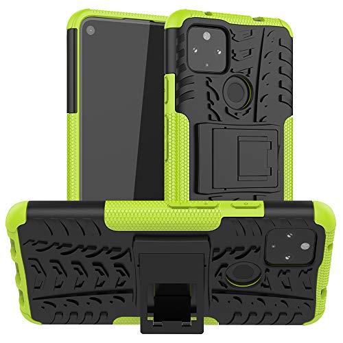 BeyondTop Hülle Rugged Armor für Google Pixel 4a 5G/Pixel 5 XL Handyhülle Stoßfest und Kratzfeste mit Ständerfunktion Rückseite Schutzhülle für Google Pixel 4a 5G/Pixel 5 XL-Grün BeyondTop Hülle Rugged Armor für Google Pixel 4a 5G/Pixel 5 XL Handyhülle Stoßfest und Kratzfeste mit Ständerfunktion Rückseite Schutzhülle für Google Pixel 4a 5G/Pixel 5 XL-Grün von BeyondTop