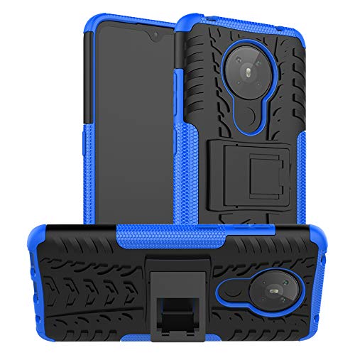 BeyondTop Hülle Rugged Armor für Nokia 5.3 Handyhülle Stoßfest und Kratzfeste mit Ständerfunktion Rückseite Schutzhülle für Nokia 5.3-Blau BeyondTop Hülle Rugged Armor für Nokia 5.3 Handyhülle Stoßfest und Kratzfeste mit Ständerfunktion Rückseite Schutzhülle für Nokia 5.3-Blau von BeyondTop