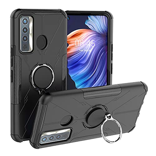 BeyondTop Hülle Rugged Armor für Tecno Camon 17, Armor Stoßfest 360 Grad Ring Halter Handyhülle Magnet Slim Silikon Schutzhülle für Tecno Camon 17-Schwarz BeyondTop Hülle Rugged Armor für Tecno Camon 17, Armor Stoßfest 360 Grad Ring Halter Handyhülle Magnet Slim Silikon Schutzhülle für Tecno Camon 17-Schwarz von BeyondTop