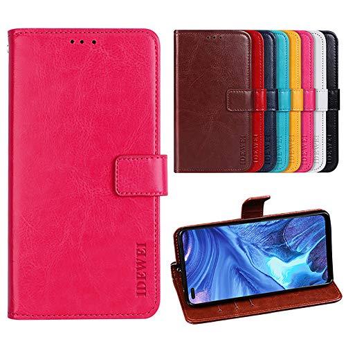 BeyondTop Hülle für Doogee S96 Pro PU Leder Brieftasche Case mit Stand Funktion und Magnetisch Schnalle Flip Handyhülle für Doogee S96 Pro-Rose rot BeyondTop Hülle für Doogee S96 Pro PU Leder Brieftasche Case mit Stand Funktion und Magnetisch Schnalle Flip Handyhülle für Doogee S96 Pro-Rose rot von BeyondTop