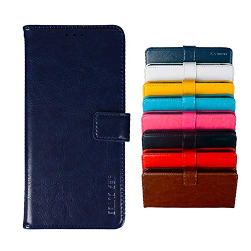 BeyondTop Hülle für TCL 10L PU Leder Brieftasche Case mit Stand Funktion und Magnetisch Schnalle Flip Handyhülle für TCL 10L-Dunkelblau BeyondTop Hülle für TCL 10L PU Leder Brieftasche Case mit Stand Funktion und Magnetisch Schnalle Flip Handyhülle für TCL 10L-Dunkelblau von BeyondTop