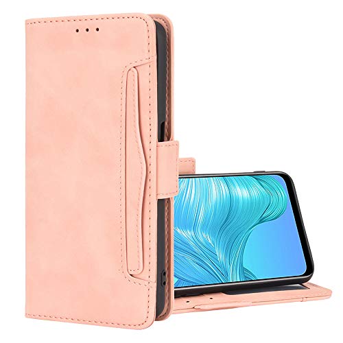 BeyondTop Schutzhülle für Nokia XR20 Hülle, Schutzhülle Handy Lederhülle PU Leder Hülle Handytasche Cover Handyhülle für Nokia XR20 Ledertasche-Rosa von BeyondTop