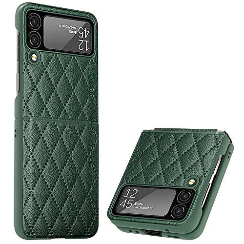 Schutzhülle für Samsung Galaxy Z Flip 3 5G, Painted Pattern Schutzhülle mit Klappdeckel Galaxy Z Flip 3, Schutzhülle für Samsung Z Flip 3 5G, Grün Smaragd Schutzhülle für Samsung Galaxy Z Flip 3 5G, Painted Pattern Schutzhülle mit Klappdeckel Galaxy Z Flip 3, Schutzhülle für Samsung Z Flip 3 5G, Grün Smaragd von BeyondTop