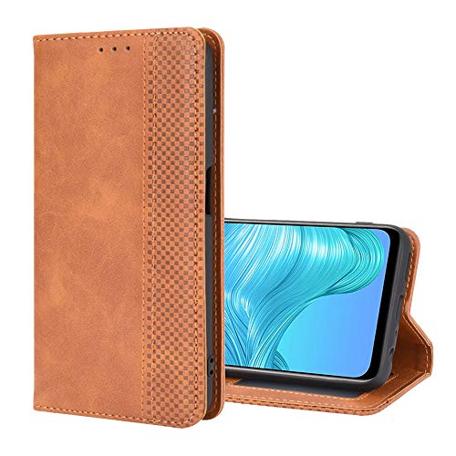 Schutzhülle für Xiaomi Redmi Note 11E/10 5G Hülle, Xiaomi Redmi Note 11E/10 5G Schutzhülle Handy Lederhülle PU Leder Hülle, Cover Handyhülle für Xiaomi Redmi Note 11E/10 5G Ledertasche-Brown von BeyondTop