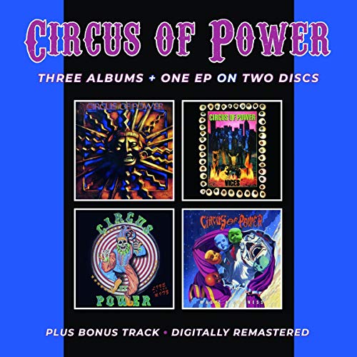 Circus Of Power - Circus Of Power/Vices/Magic & Madness/Live At The von Bgo Rec