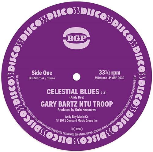 Celestial Blues / Gentle Smiles [Vinyl LP] von Gary Bartz NTU Troop, Gary Bartz