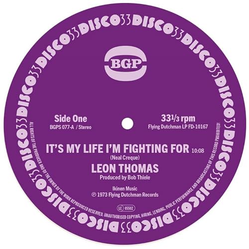 It's My Life I'm Fighting For / Shape Your Mind To Die [Vinyl LP] von Bgp