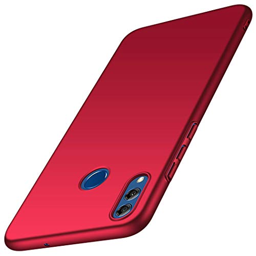 TXLING Ultra Dünn Hülle Kompatibel mit Huawei Honor 8X HülleSchutzhülle Handyhülle [Anti-Fingerabdruck] Abdeckung Hardcase PC Bumper Case für Huawei Honor 8X - Rot von Bhuuno