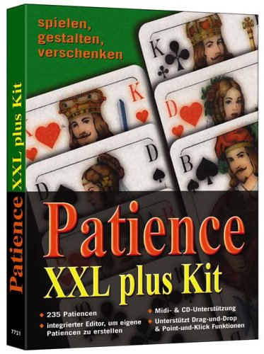 Patience XXL plus Kit, CD-ROM Spielen, gestalten, verschenken von Bhv Verlag Bad Münstereifel