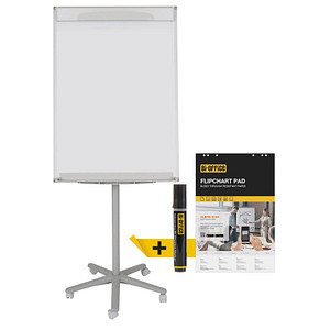 AKTION: Bi-Office Flipchart DESIGN + GRATIS 1 Boardmarker + 1 Flipchartblock von Bi-Office