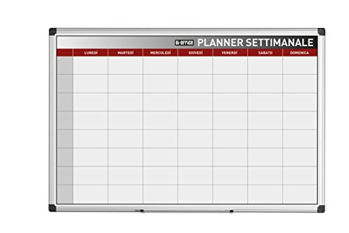 BI-OFFICE Wochenplaner Magnet, 90 x 60 cm von Bi-Office