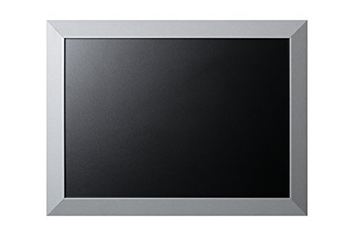 Bi-Office, Blackboard Kamashi Glam, Kreidetafel mit Silber MDF Rahmen, 60x45cm von Bi-Office