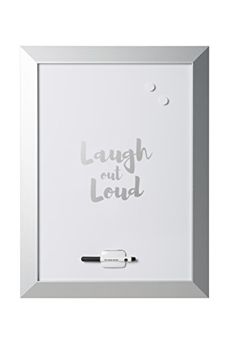 Bi-Office, Whiteboard Kamashi, magnetisch, trocken abwischbar, Silberner MDF-Rahmen , 45x60cm von Bi-Office