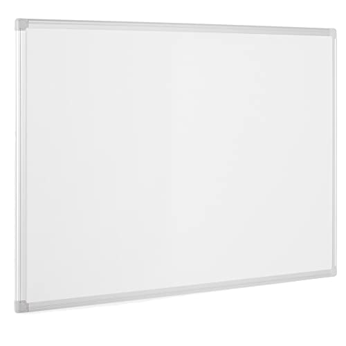 Bi-Office Earth - Umweltfreundliches Whiteboard, mit Aluminiumrahmen und Stifteablage, Magnettafel, Emaillierte Premiumoberfläche, 90 x 60 cm von Bi-Office