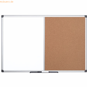 Bi-Office Kombitafel Maya Kork/Whiteboard-Melamin 150x120cm von Bi-Office