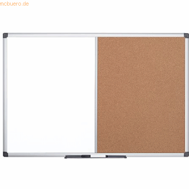 Bi-Office Kombitafel Maya Kork/Whiteboard magnetisch 120x120cm von Bi-Office
