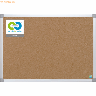 Bi-Office Korktafel Earth CA211790 240x120cm Aluminiumrahmen von Bi-Office