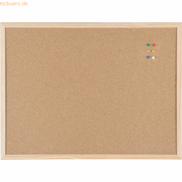 Bi-Office Korktafel MC040012010 beidseitig Holzrahmen 60x45cm Bi-Office Korktafel MC040012010 beidseitig Holzrahmen 60x45cm von Bi-Office