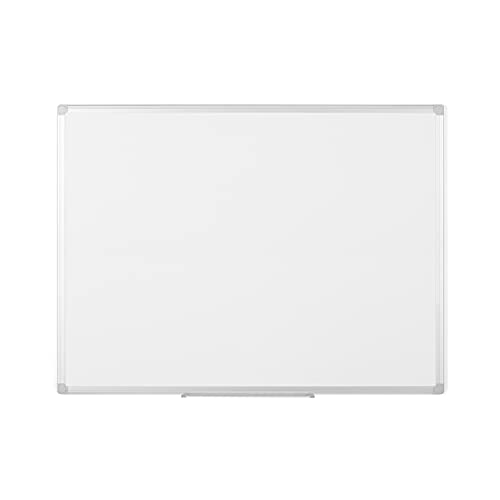 Bi-Office Magnetisches Whiteboard Earth, Trocken Abwischbar, Mit Aluminiumrahmen, Umweltfreundlich, Magnettafel, Memoboard, Lackierte Stahloberfläche, 120 x 90 cm von Bi-Office