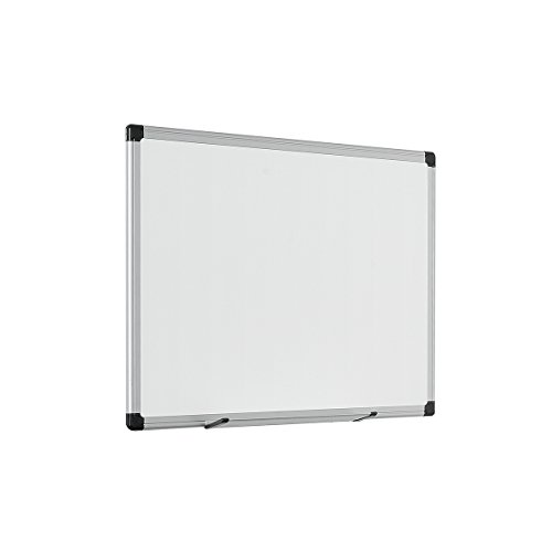 Bi-Office Magnetisches Whiteboard Maya - 60 x 45 cm - Emaillierte Premiumoberfläche, Trocken Abwischbar, Mit Alurahmen Und Stifteablage, Magnettafel, Memoboard von Bi-Office