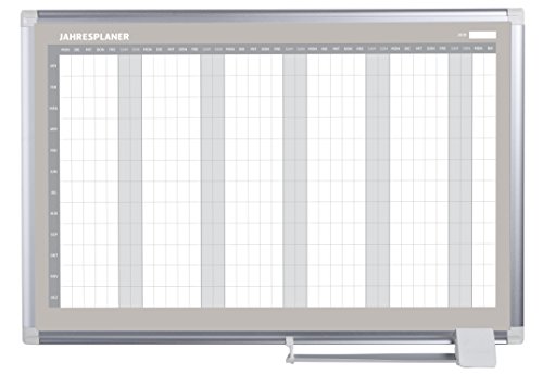 Bi-Office New Generation Magnetisch Fortlaufender Jahresplaner 90x60cm von Bi-Office