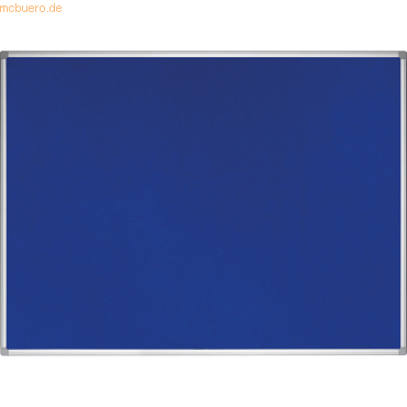 Bi-Office Pinnwand Earth-It FA1543790 Filz 150x100cm blau von Bi-Office
