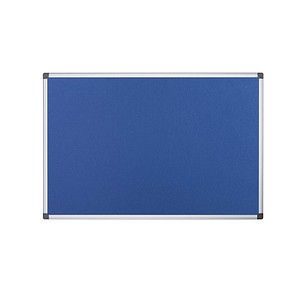 Bi-Office Pinnwand MAYA 150,0 x 120,0 cm Textil blau von Bi-Office