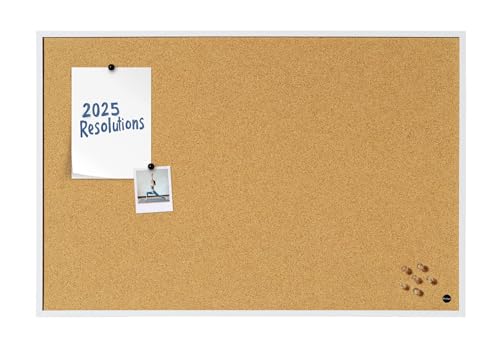 Bi-Office Pinnwand New Basic, Korktafel mit Weißem MDF Rahmen, 885x585 mm Bi-Office Pinnwand New Basic, Korktafel mit Weißem MDF Rahmen, 885x585 mm von Bi-Office