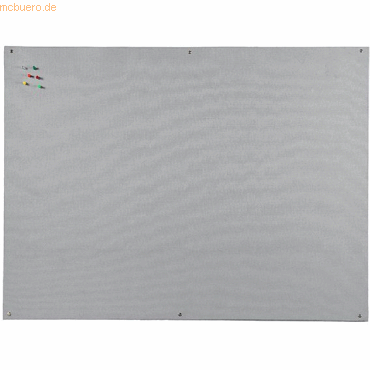 Bi-Office Pinnwandtafel feuerhemmend rahmenlos 90x60cm grau Bi-Office Pinnwandtafel feuerhemmend rahmenlos 90x60cm grau von Bi-Office