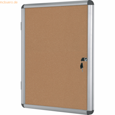 Bi-Office Schaukasten Enclore VT610101150 Kork 67x50cm von Bi-Office