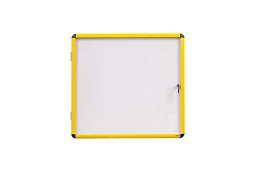 Bi-Office Schaukasten Ultrabrite mit gelber Alurahmen - kork pinnwand, 6 x A4 mit gelber Alurahmen Bi-Office Schaukasten Ultrabrite mit gelber Alurahmen - kork pinnwand, 6 x A4 mit gelber Alurahmen von Bi-Office