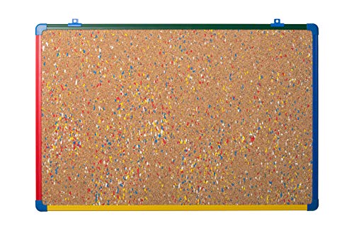 Bi-Office Schoolmate Kork-Tafel für Kinder mit Rahmen aus Kunststoff, mehrfarbig Bi-Office Schoolmate Kork-Tafel für Kinder mit Rahmen aus Kunststoff, mehrfarbig von Bi-Office